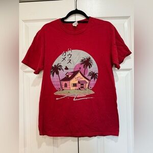 Kame House Red Graphic T-Shirt